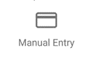 Manual entry option